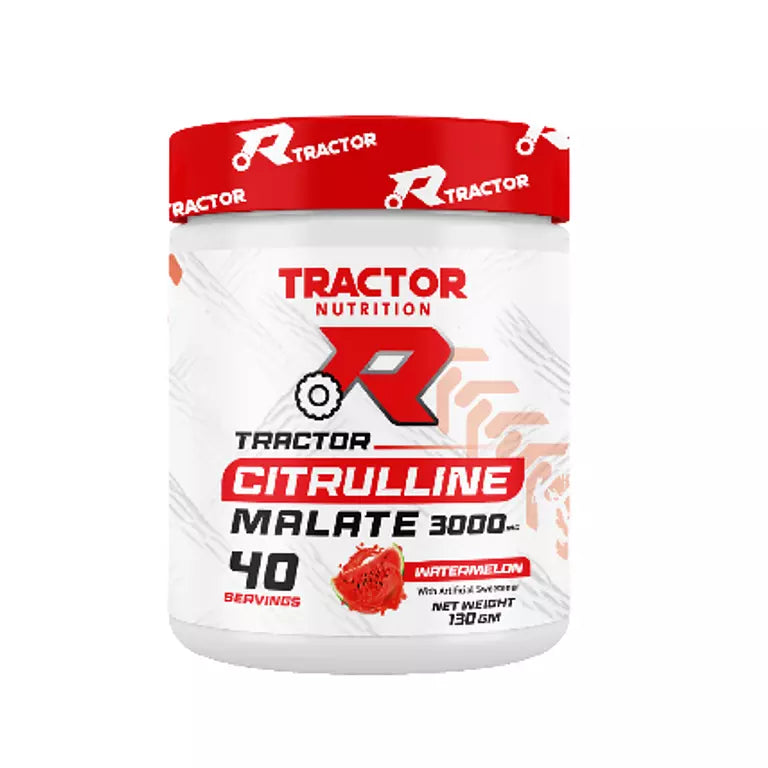 TRACTOR NUTRITION CITRULLINE MALATE - 120gm ( 40 servings)