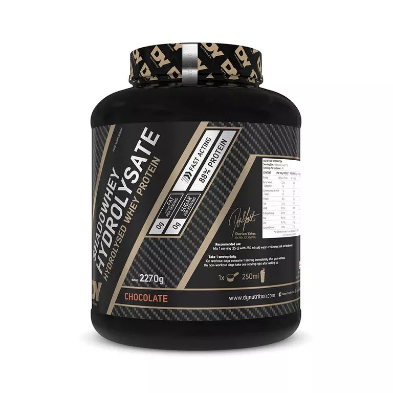 DY Shadowhey Hydrolysate whey protein - 2.27Kg ( 90 servings).