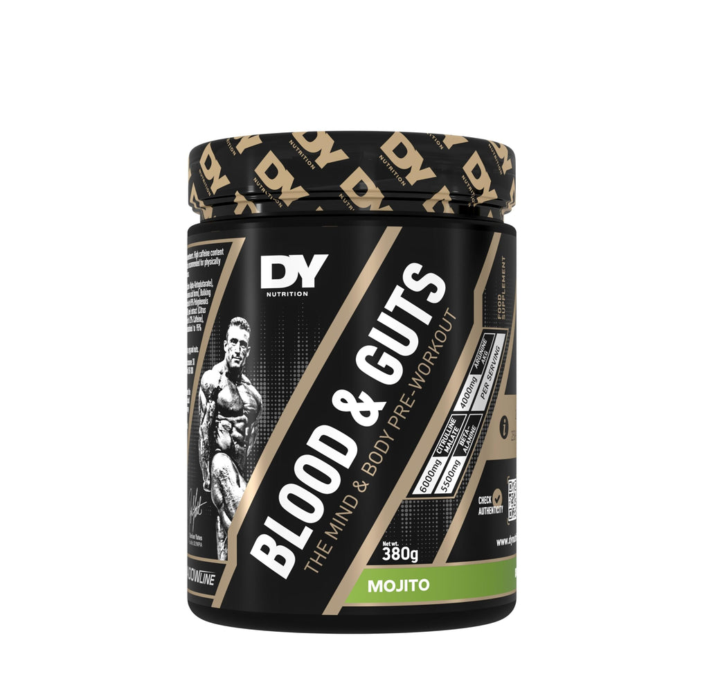 DY NUTRITION BLOOD & GUTS Pre-workout Formula (380g)