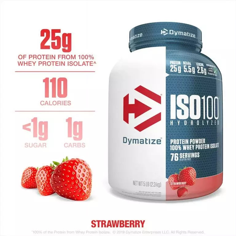 Dymatize ISO100 25g protein - 2.3kg ( 73 servings)