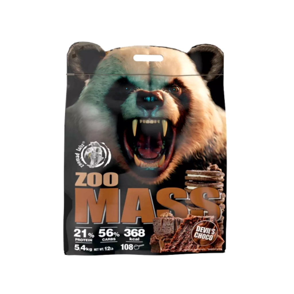 ZOO MASS 5,4kg Mass Gainer for Muscle Growth & Recovery - (54 Servings)