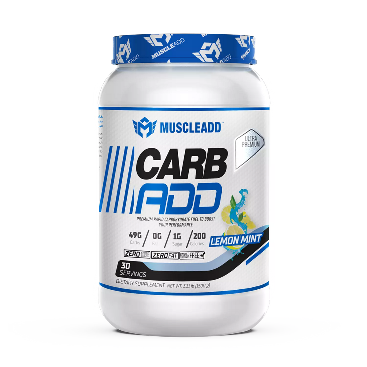 Muscle Add Carb Add-30Serv.-1500G