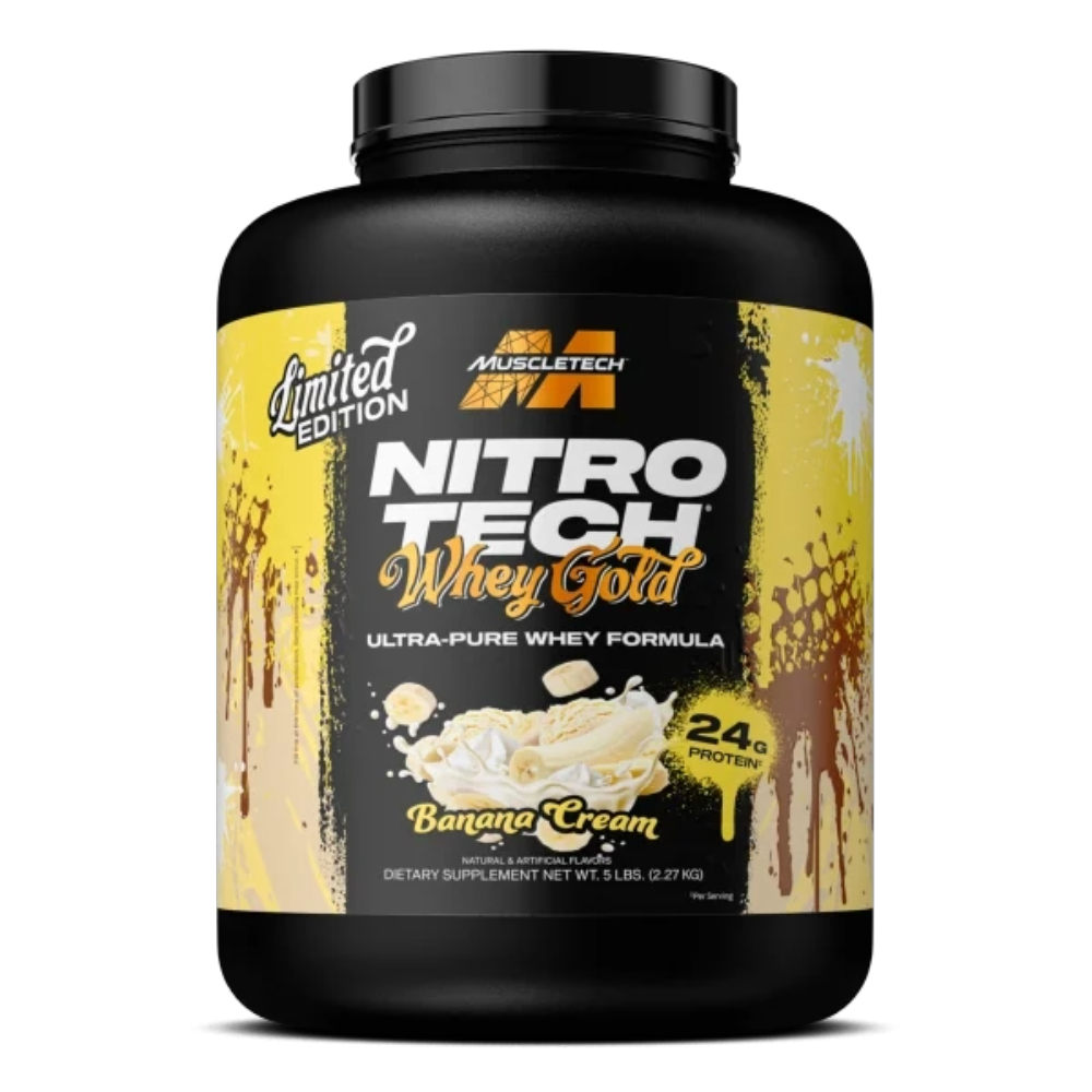 NitroTech Whey Gold 2.27kg – Premium Whey Protein Isolate & Peptides (69 Servings)