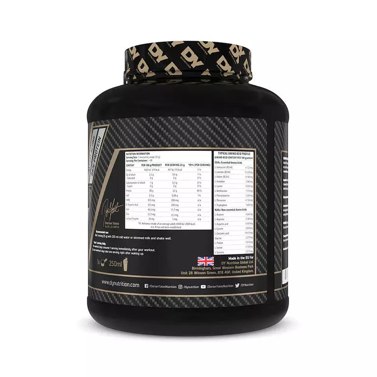 DY Shadowhey Hydrolysate whey protein - 2.27Kg ( 90 servings).
