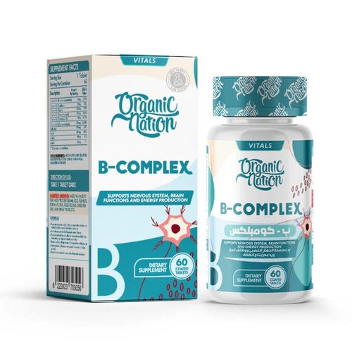 B-Complex Advanced Formula-60Serv.-60Tablets