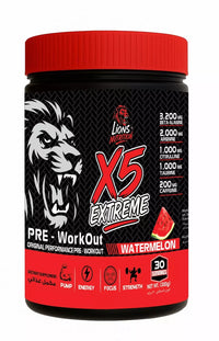 Lions Nutrition Awesome Energy Stimulator for Strong Pre-Workout Performance - 300g (30 servings )