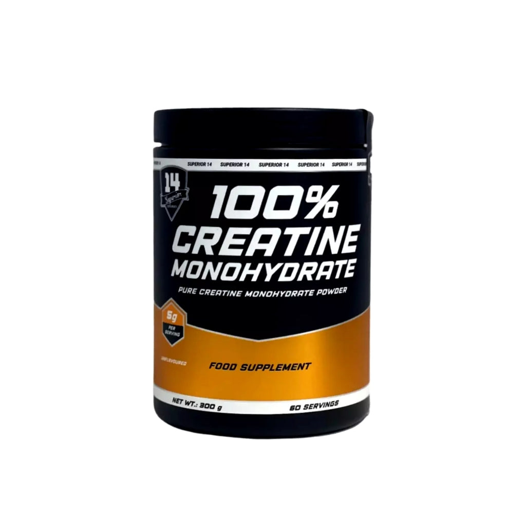 Creatine Superior 14 - 300gm (60 Servings) - Pure Creatine Monohydrate for Strength & Energy