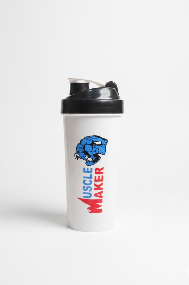 MUSCLE MAKER SHAKER - 700ml - white