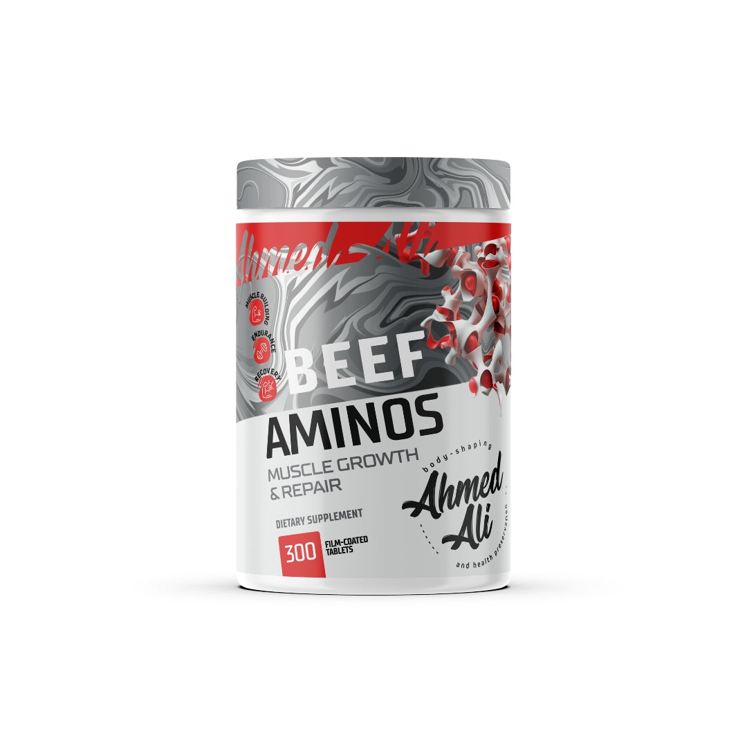 Ahmed Ali Nutrition Beef Amino – 300 Tablets