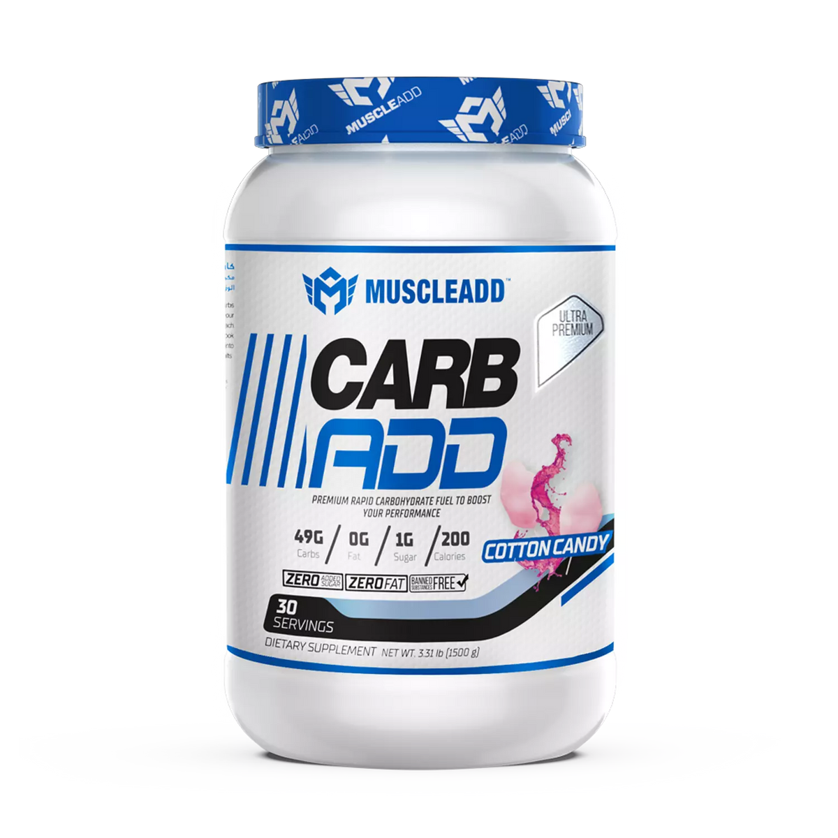 Muscle Add Carb Add-30Serv.-1500G