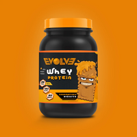 EVOLVE® WHEY CARAMELIZED BISCUITS - 30 serv - 1kg