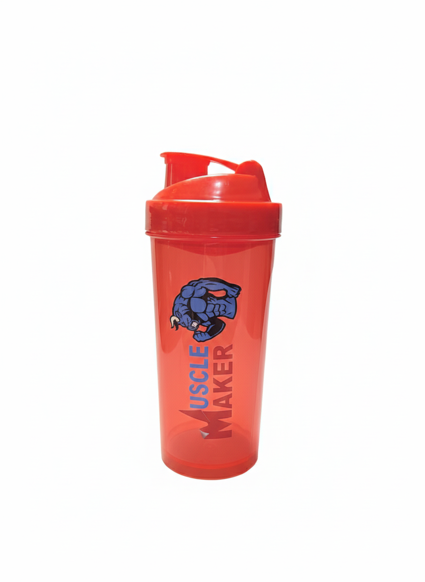 MUSCLE MAKER SHAKER - 700ml - RED