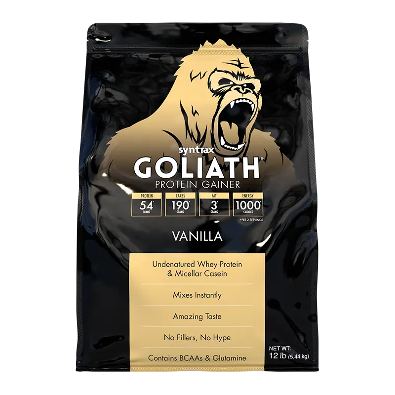 Syntax Goliath Mass Gainer 5.4kg servings: 41 servings