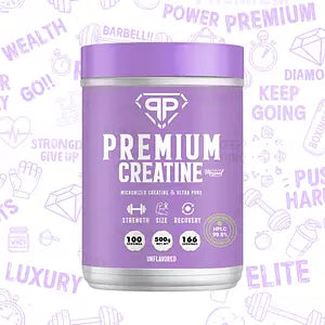 Premium Creatine Monohydrate pure 99,8% - 500gm - ( 100 servings, 166 servings)