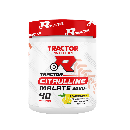 TRACTOR NUTRITION CITRULLINE MALATE - 120gm ( 40 servings)