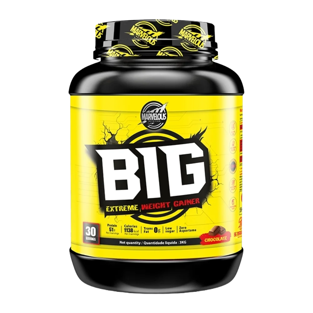 Marvelous Nutrition Big Extreme Weight Gainer - 3kg (30 Servings)