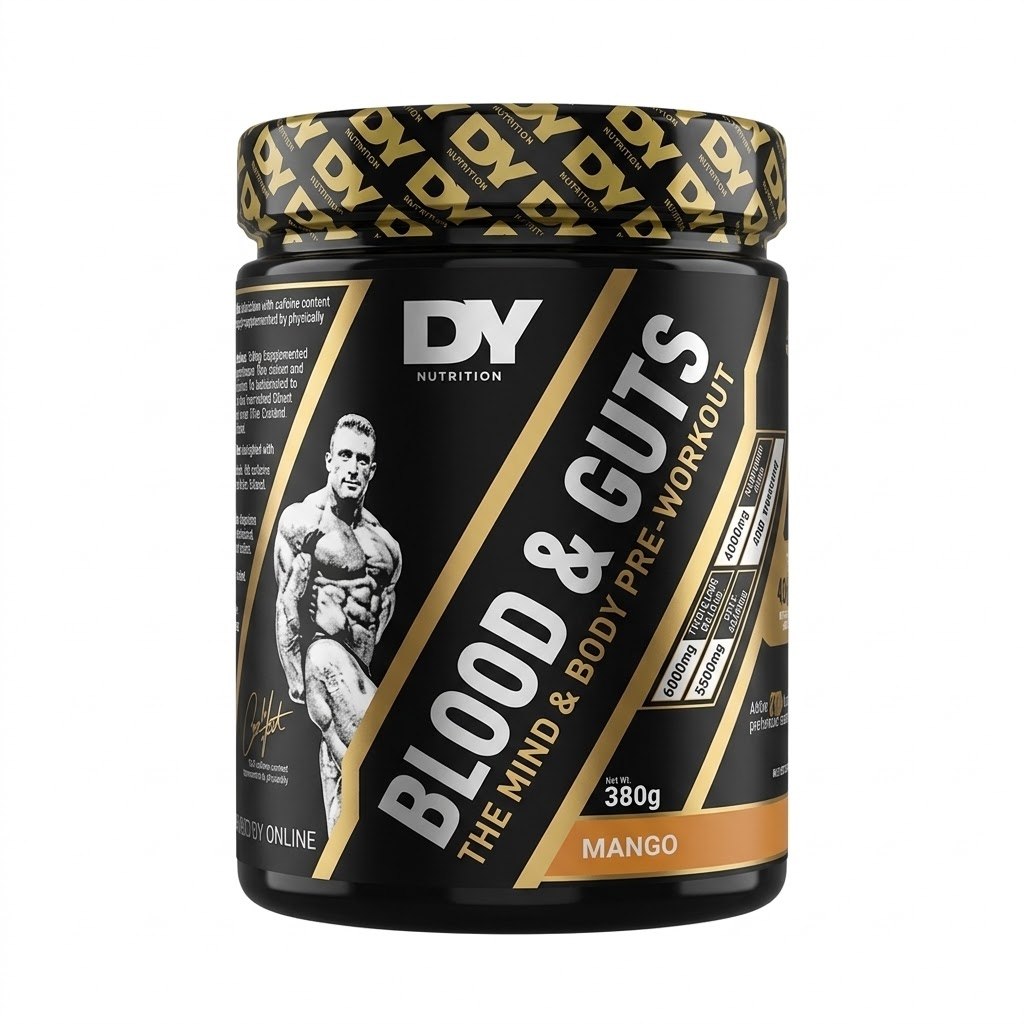 DY NUTRITION BLOOD & GUTS Pre-workout Formula (380g)