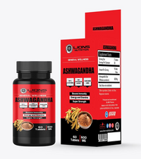 LIONS NUTRITION Ashwaganda 600mg - 60 tablets