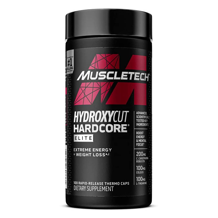 Muscletech Hydroxycut Hardcore Elite-110 capsules ( 55 serv )