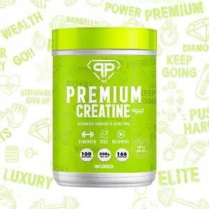 Premium Creatine Monohydrate pure 99,8% - 500gm - ( 100 servings, 166 servings)