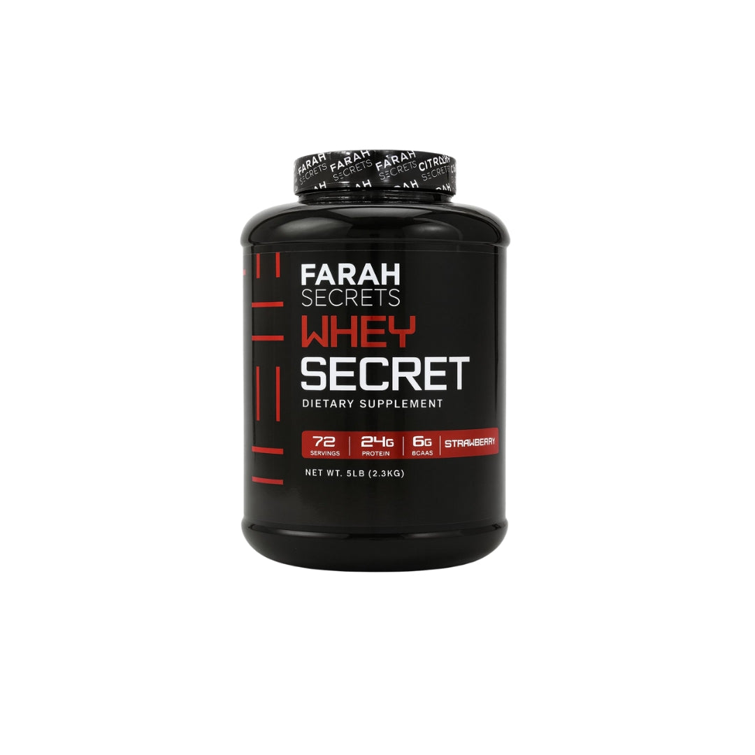 Farah Secret Whey Protein - 2.3kg ( 72 Servings )