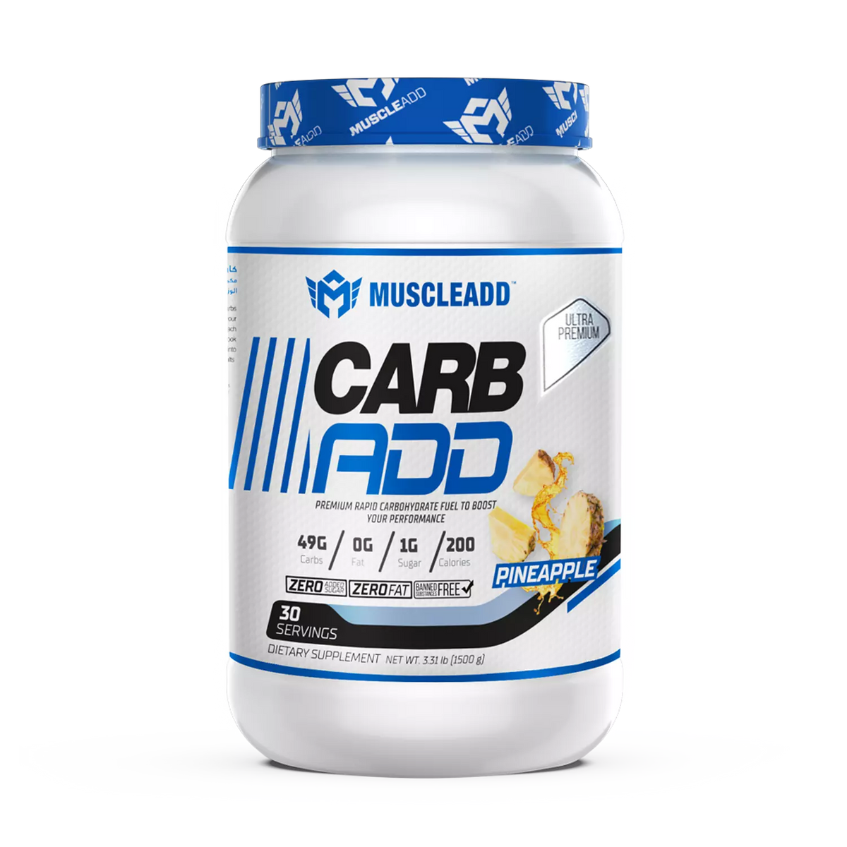 Muscle Add Carb Add-30Serv.-1500G