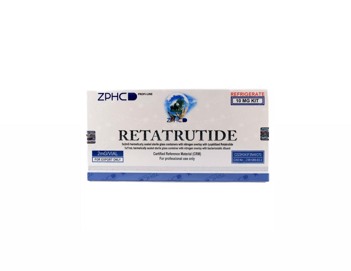 RETATRUTIDE ZPHC 10 MG KIT -2 MG / VIAL -5 VIALS