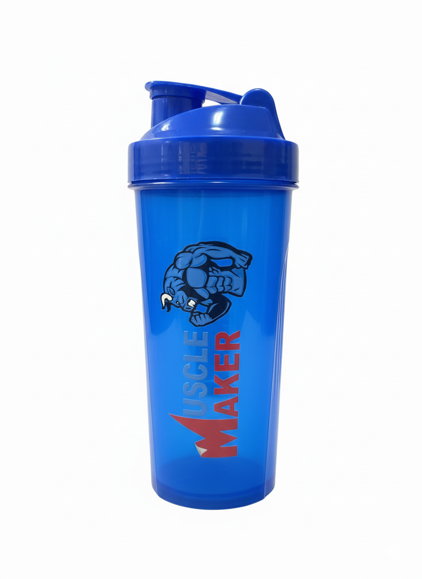 MUSCLE MAKER SHAKER - 700ml - Blue