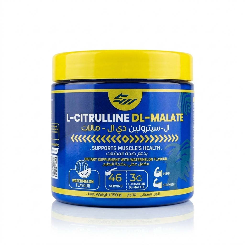 STRONG MUSCLE L-Citrulline DL-Malate - 150 GM - 46 SERVINGS